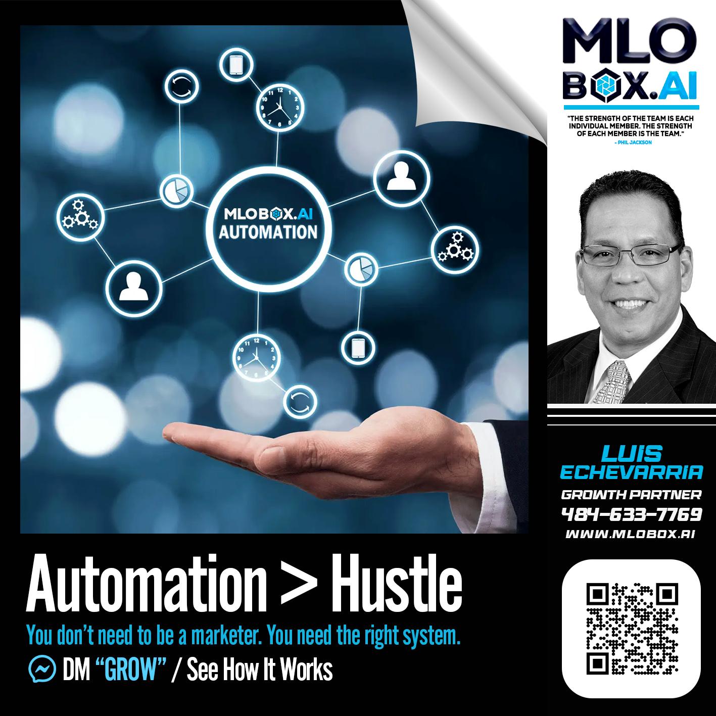 automation - Luis Echevarria -Broker/Senior Mortgage Advisor