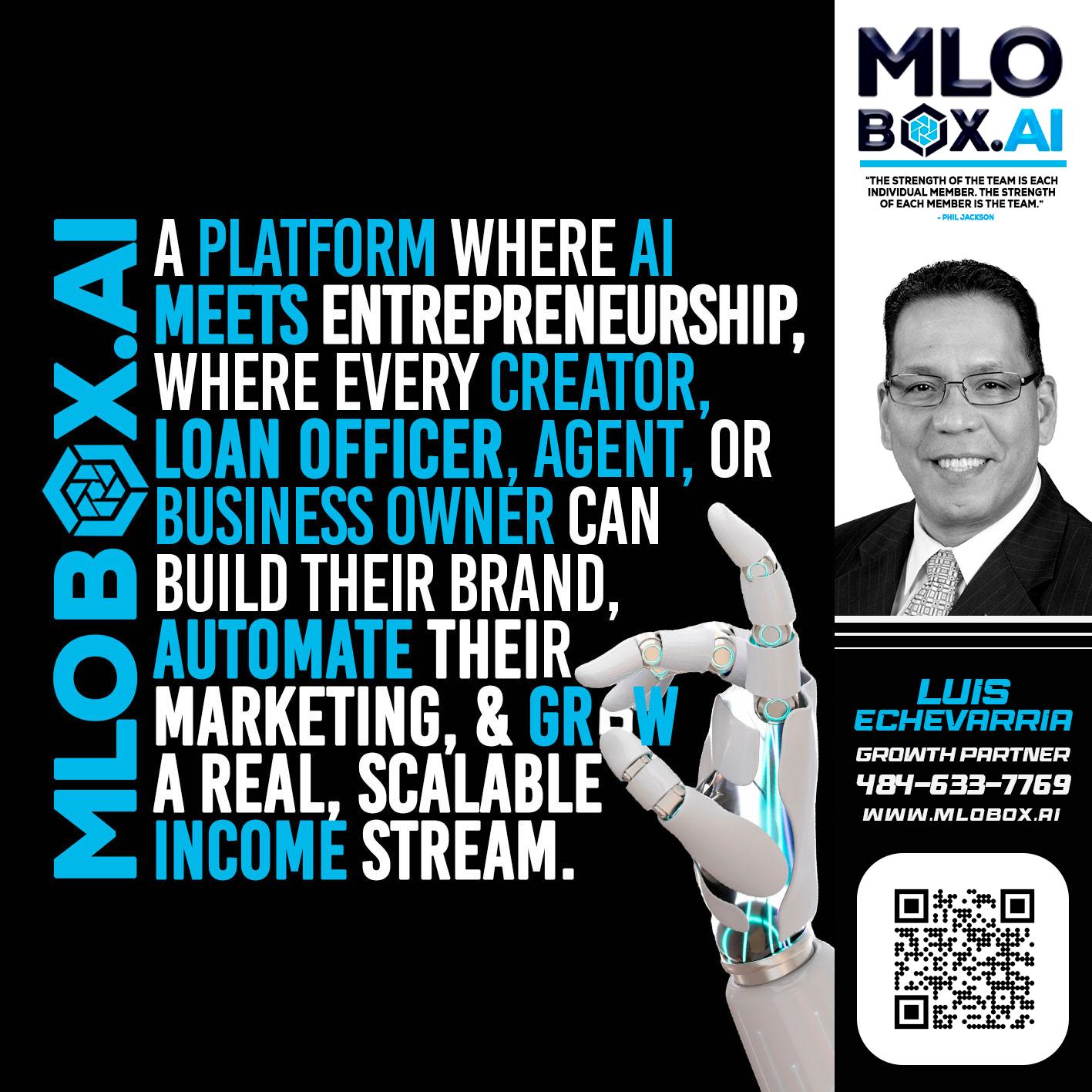A PLATFORM - Luis Echevarria -Broker/Senior Mortgage Advisor