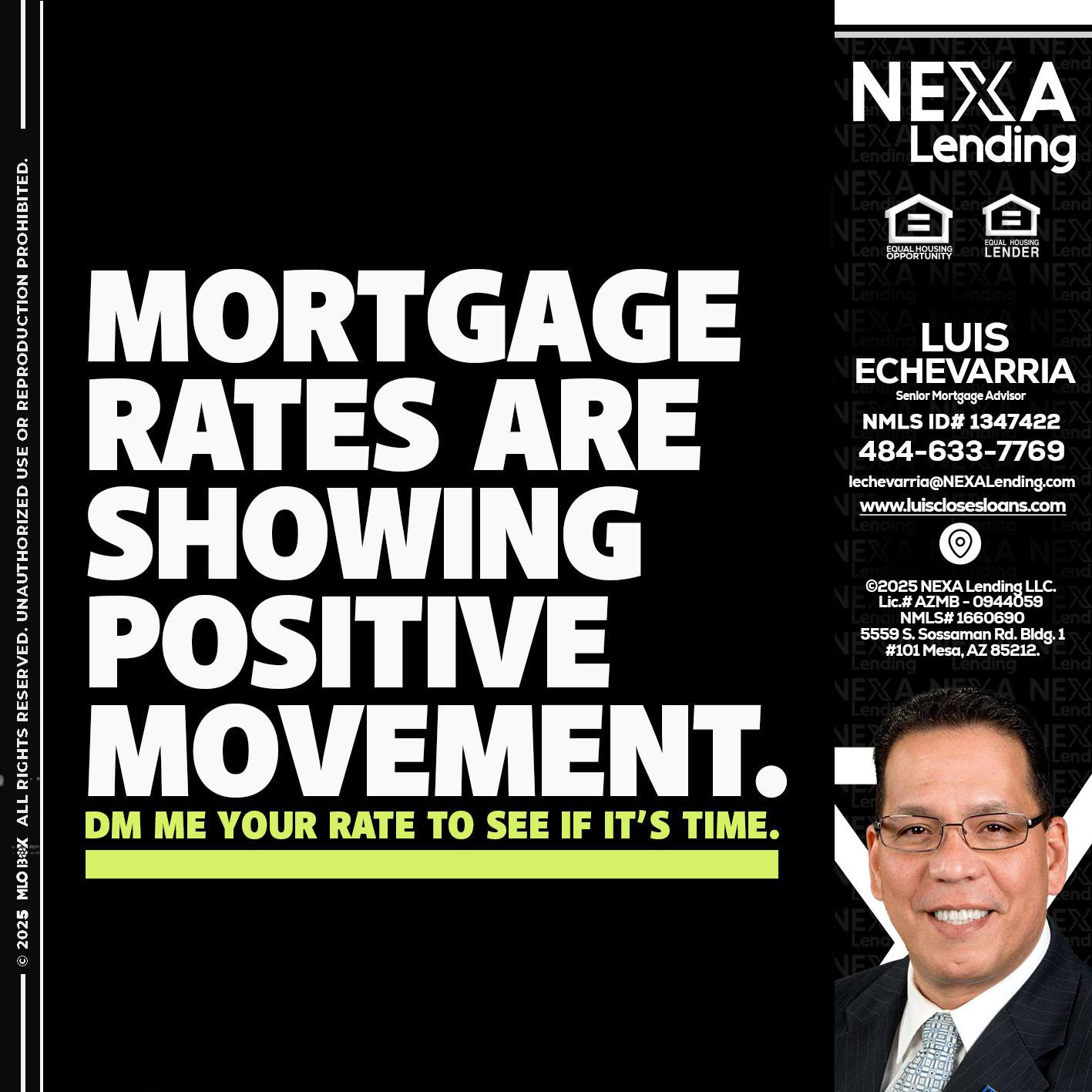 MORTGAGE - Luis Echevarria -Broker/Senior Mortgage Advisor