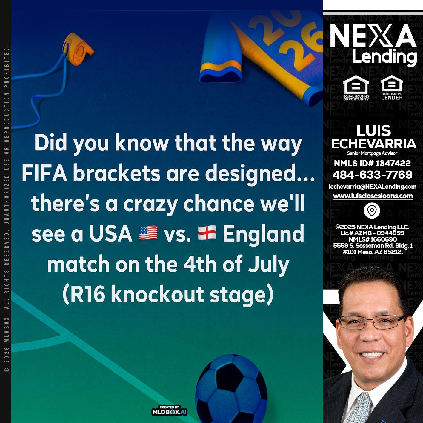 did you know? - Luis Echevarria -Broker/Senior Mortgage Advisor