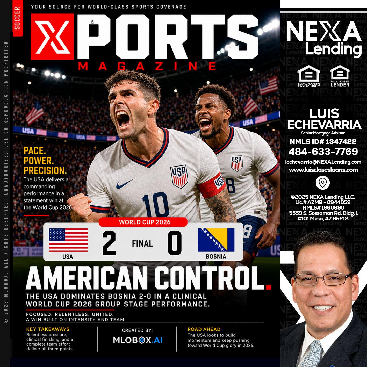 AMERICAN CONTROL - Luis Echevarria -Broker/Senior Mortgage Advisor