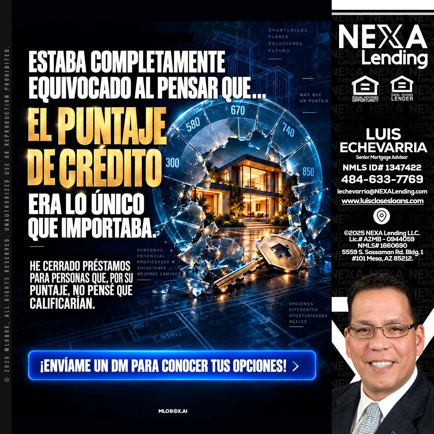 EL PUNTO - Luis Echevarria -Broker/Senior Mortgage Advisor