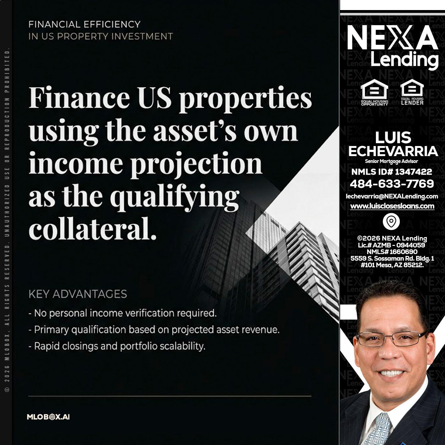 finance US - Luis Echevarria -Broker/Senior Mortgage Advisor
